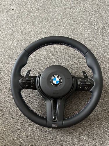 Bmw leather flat bottom - bmw,