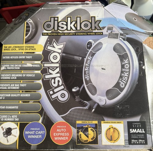 Disklok steering wheel lock - wheel,