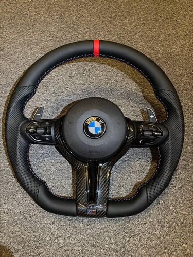Bmw leather flat bottom - bmw,