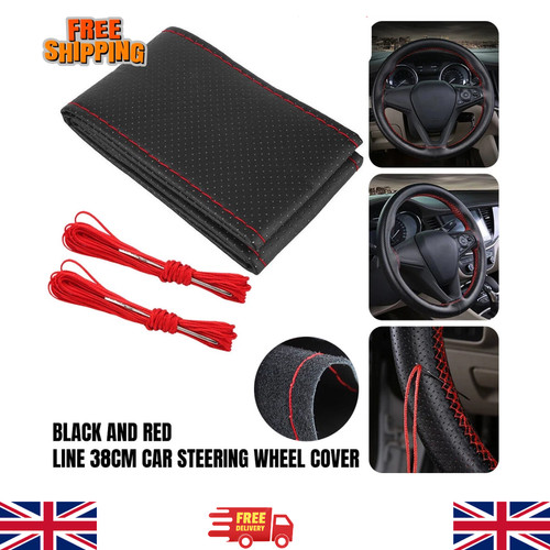 Leather diy car steering - diy, wheel