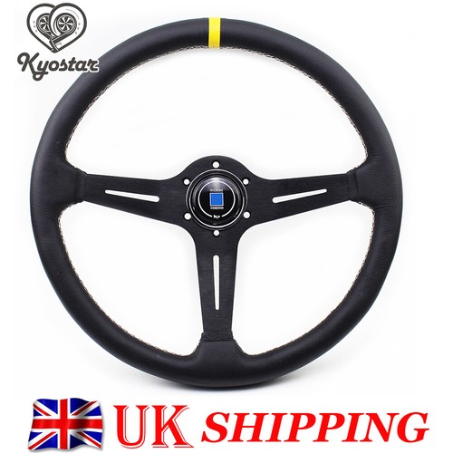 14inch black steering wheel - 14inch,