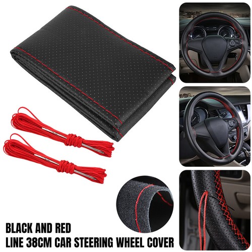 Leather diy car steering - diy, wheel