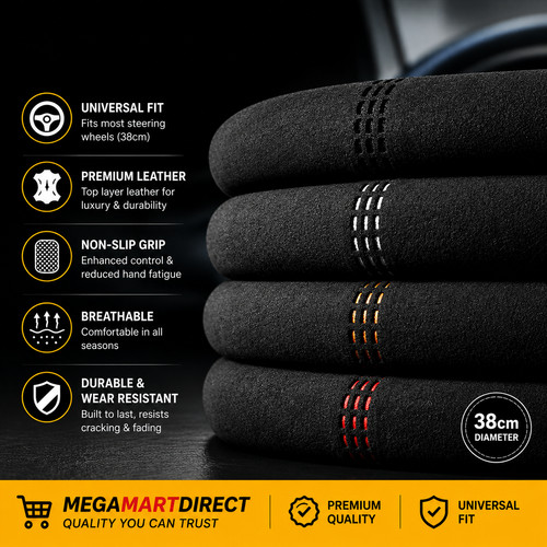 Alcantara suede auto steering - suede,