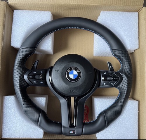 Bmw leather flat bottom - leather,