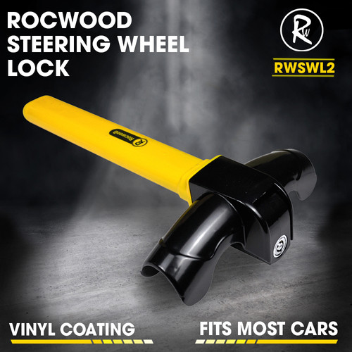 Heavy duty steering wheel lock - heavy,