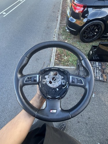 Audi sline steering wheel - audi,
