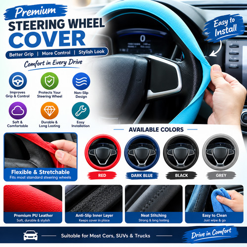 Universal car steering wheel - universal,