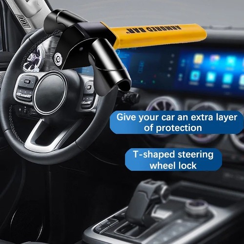 Universal steering wheel lock - wheel,