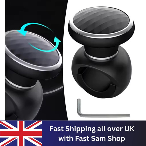 Steering wheel knob spinner - steering,