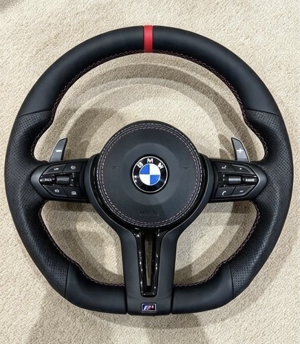 Bmw custom leather steering - bmw,