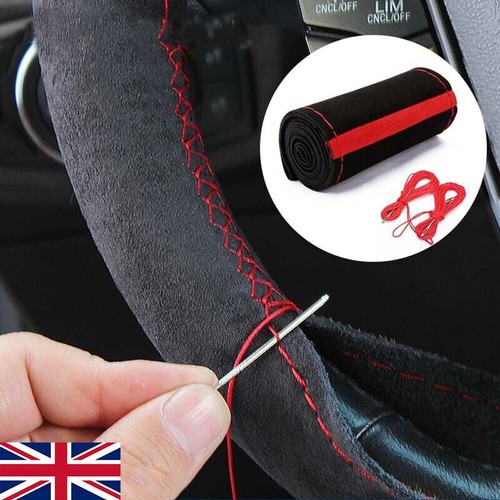 38cm suede car steering wheel - steering,